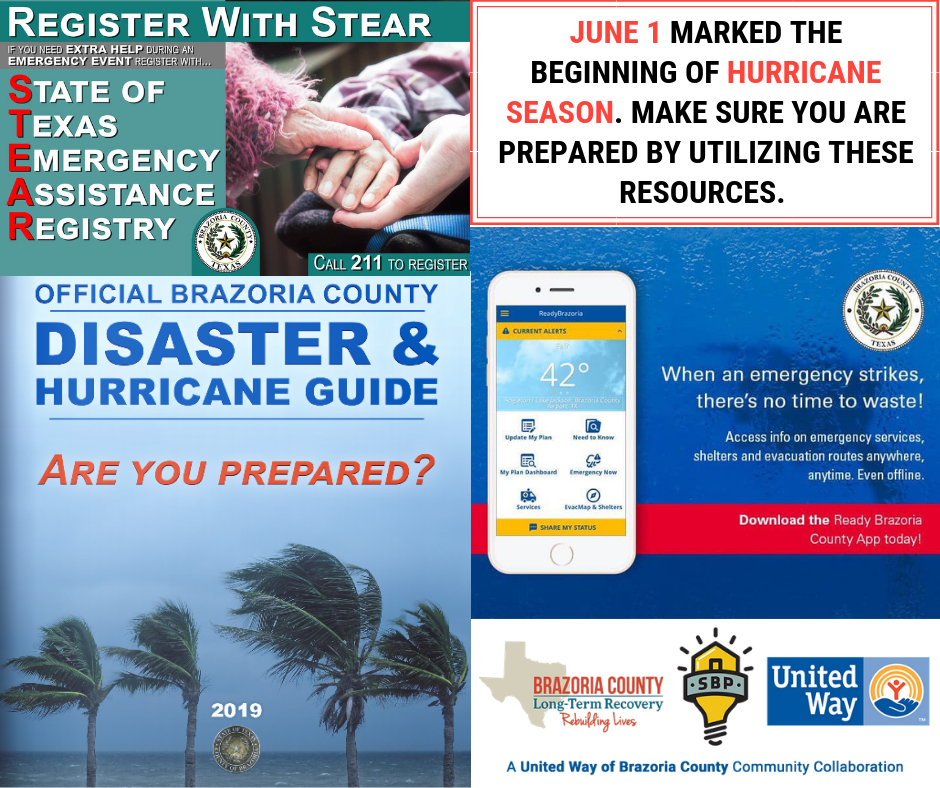 Disaster Recovery Information Brazoria County Long Term Recovery